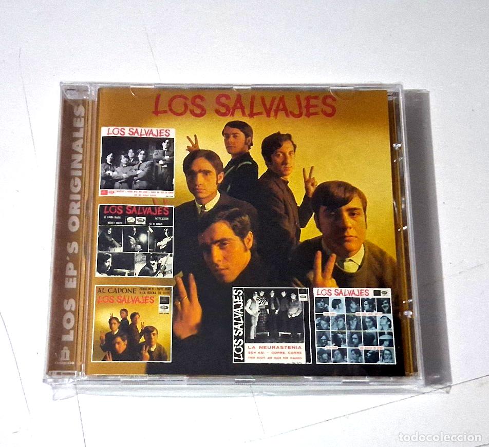 CDs de m&uacute;sica: LOS SALVAJES &rdquo;LOS EPS ORIGINALES&rdquo; CD 20 TRACKS - Foto 1