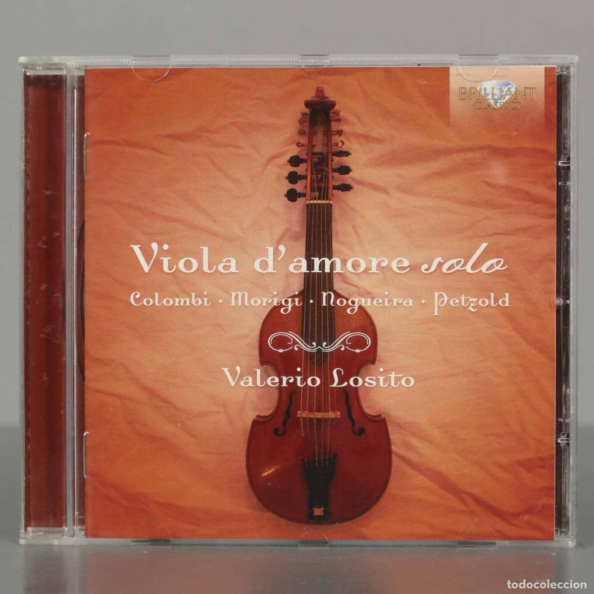 Music CDs: CD. Colombi, Morigi, Nogueira, Petzold, Valerio Losito &ndash; Viola D&acute;amore Solo