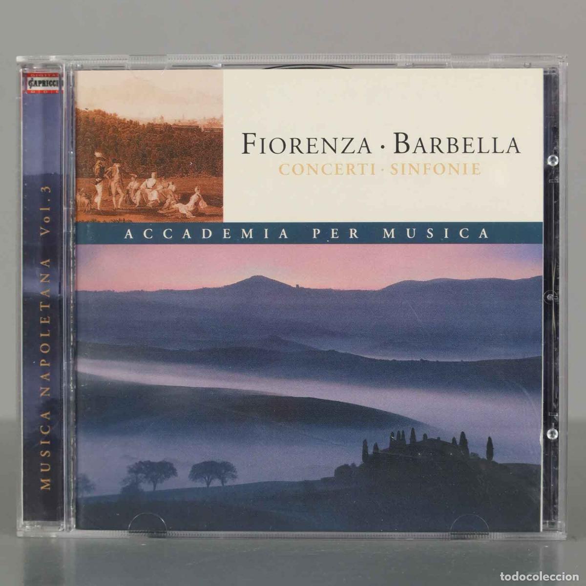 Music CDs: CD. Barbella, Fiorenza, Accademia Per Musica, Christoph Timpe &ndash; Musica Napoletana Vol.3: Concerti