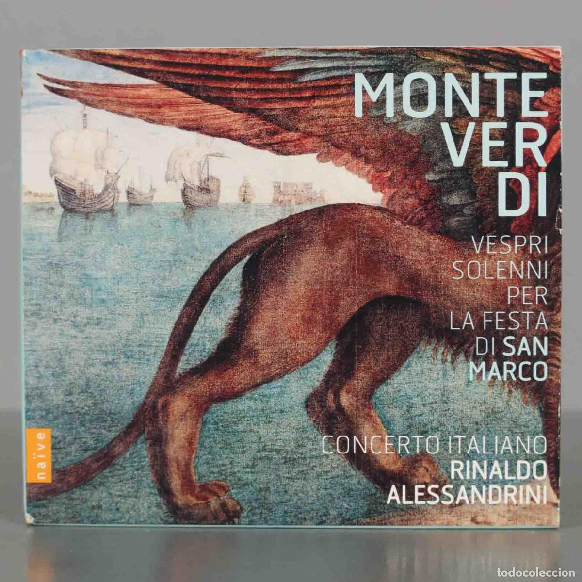 Music CDs: CD. Monteverdi - Concerto Italiano, Rinaldo Alessandrini &ndash; Vespri Solenni Per La Festa Di San Marco