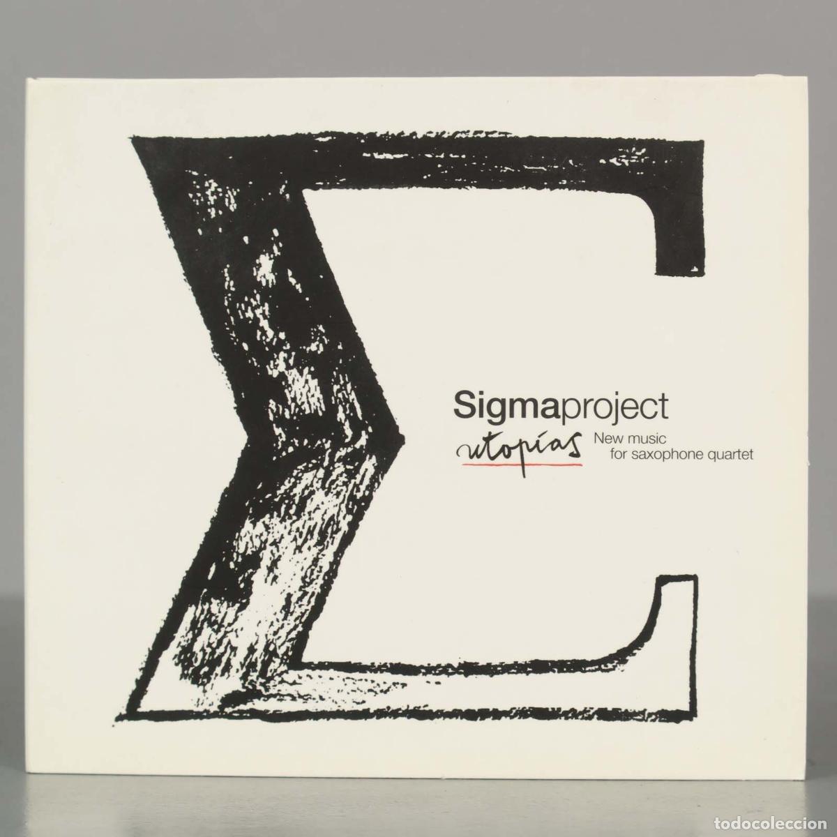 Musik-CDs: CD. SIGMA PROJECT - UTOPIAS New music for saxophone quartet