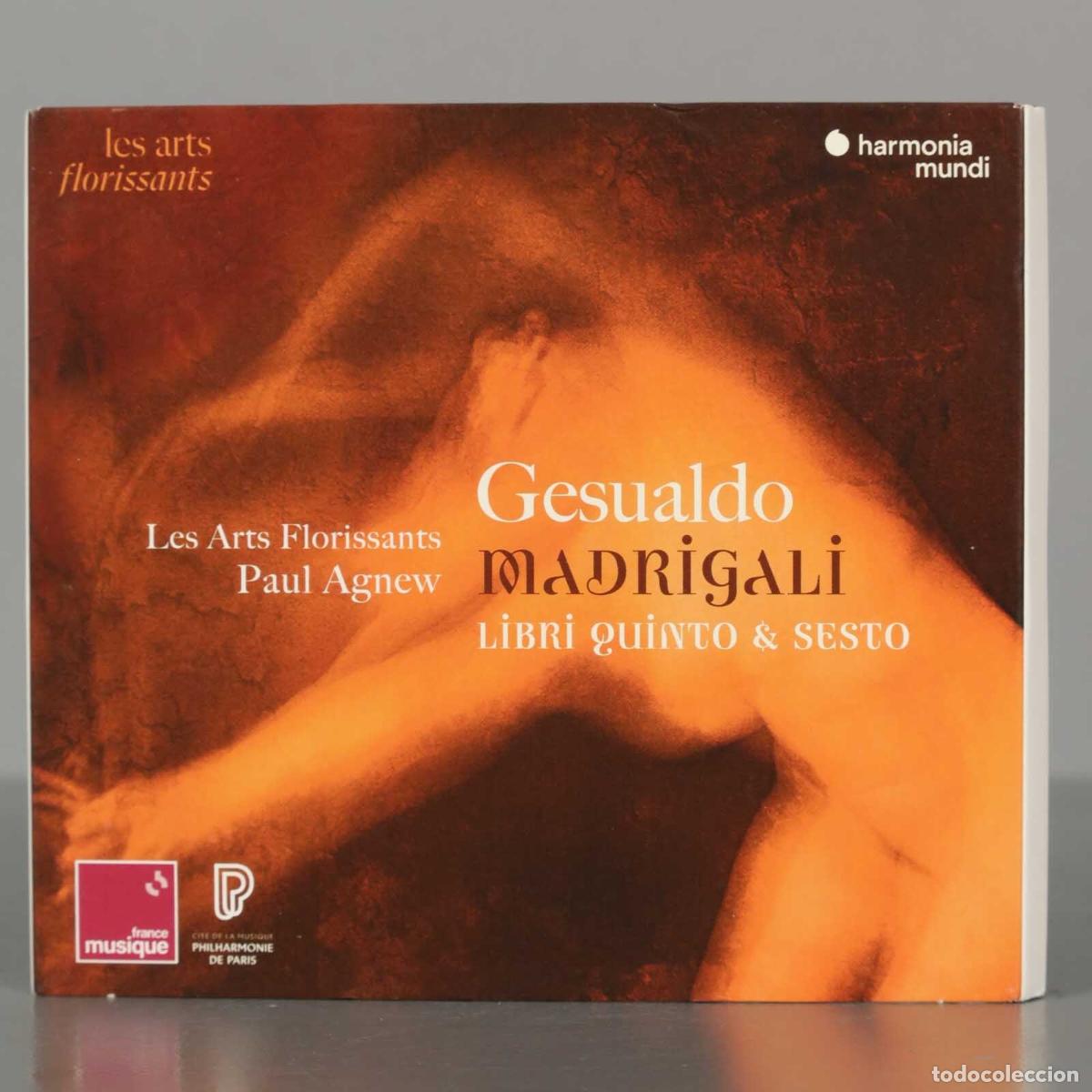 Musik-CDs: CD. Gesualdo, Les Arts Florissants, Paul Agnew &ndash; Madrigali - Libri Quinto and Sesto