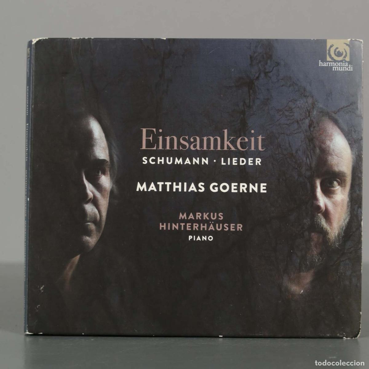 Musik-CDs: CD. Schumann, Matthias Goerne, Markus Hinterh&auml;user &ndash; Einsamkeit: Schumann Lieder