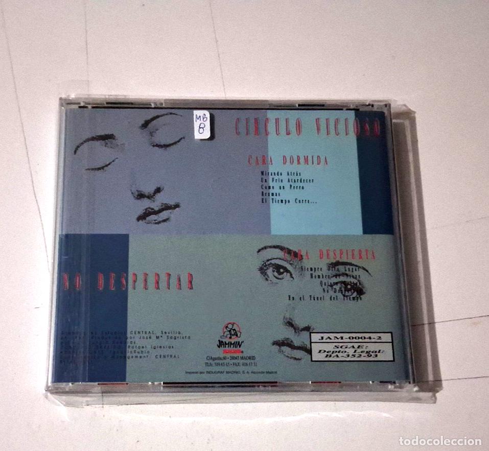 CDs de m&uacute;sica: CIRCULO VICIOSO &rdquo;NO DESPERTAR&rdquo; CD 10 TRACKS - Foto 2