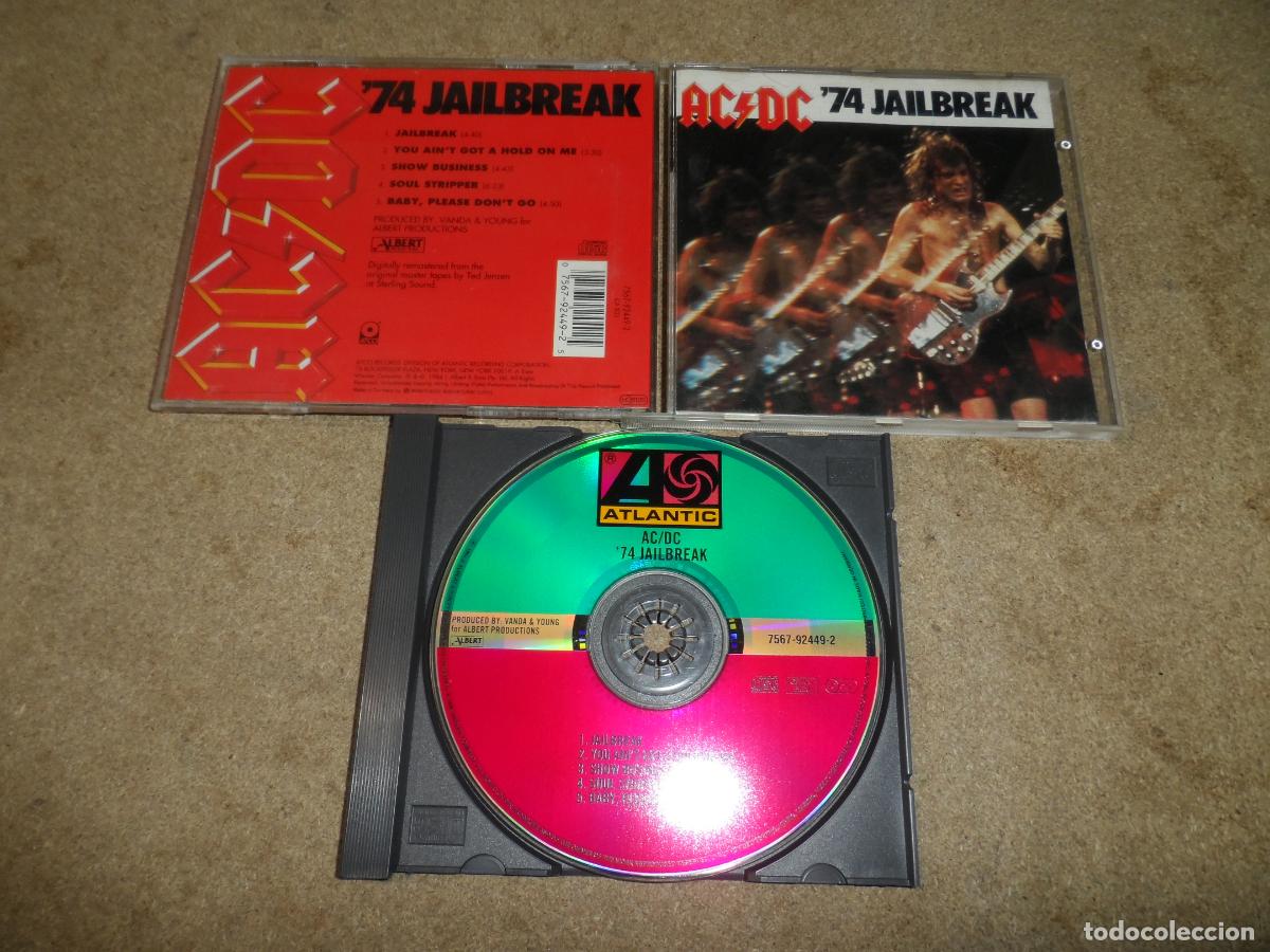 CDs de m&uacute;sica: AC/DC - 74 JAILBREAK - Foto 1