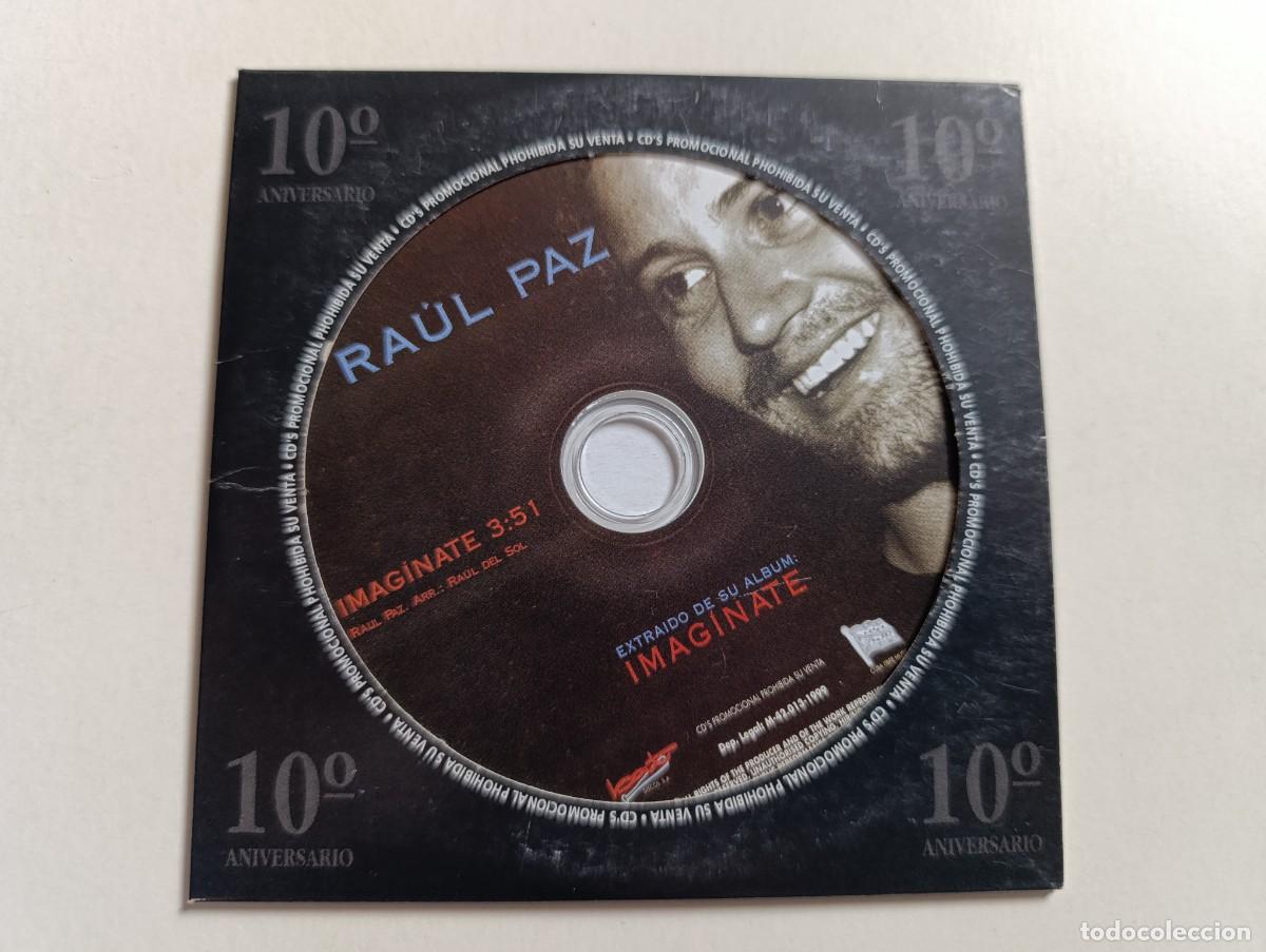 CDs de m&uacute;sica: RA&Uacute;L PAZ Imag&iacute;nate CD Single PROMO 1999 - Foto 1