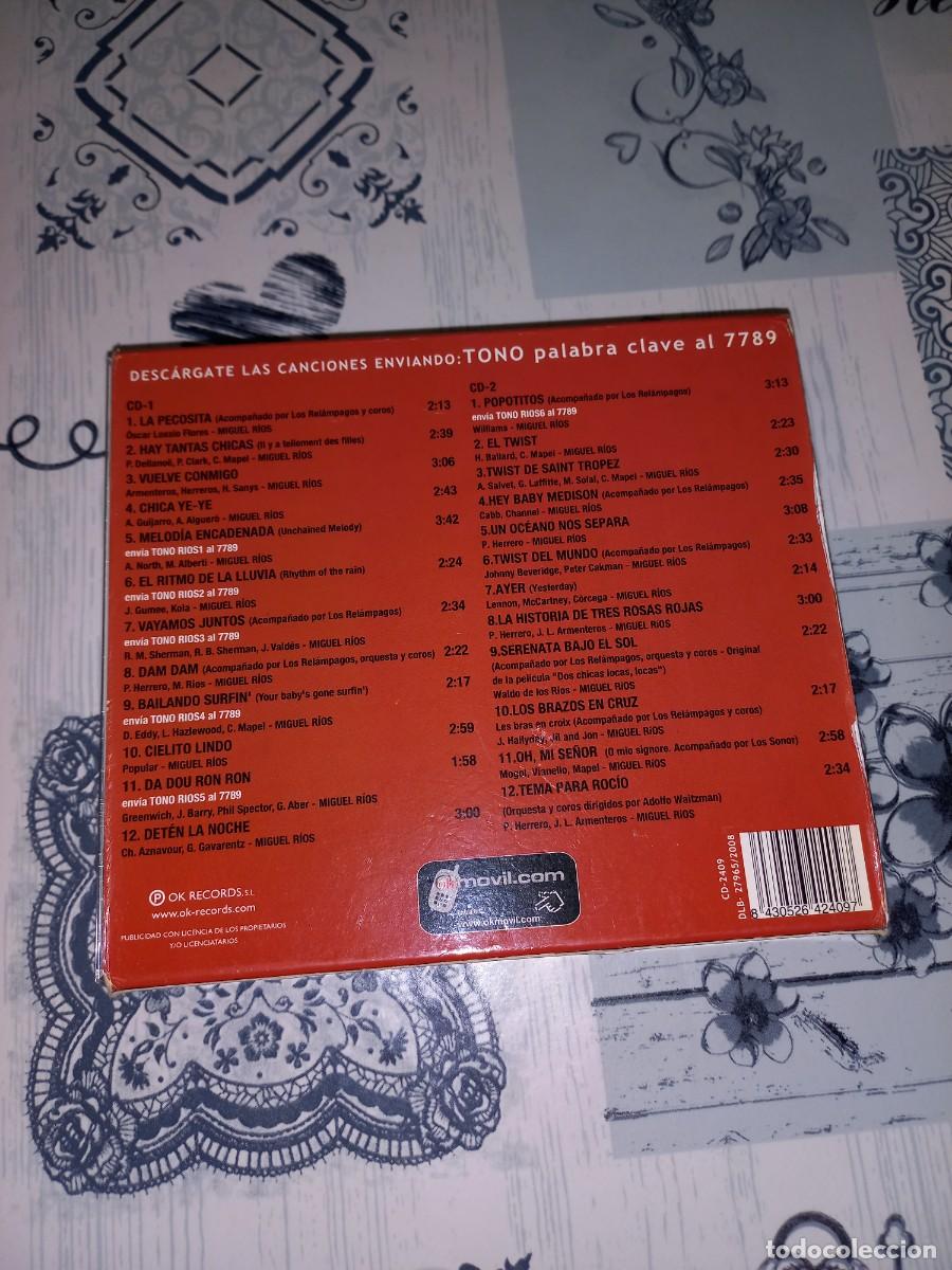 CDs de m&uacute;sica: 2 CD MIGUEL RIOS EXITOS ORIGINALES - Foto 2