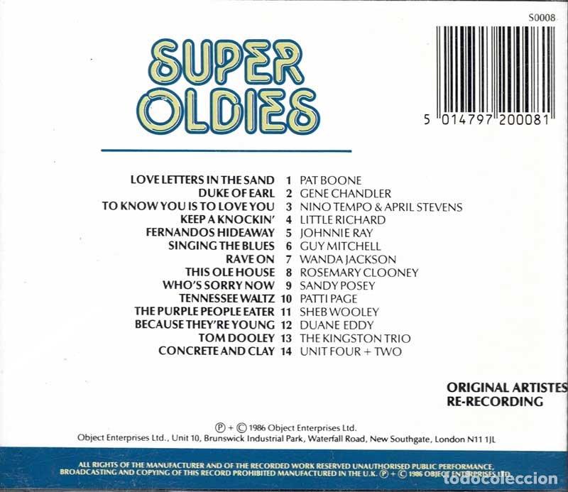 CDs de m&uacute;sica: Super Oldies. CD - Foto 2