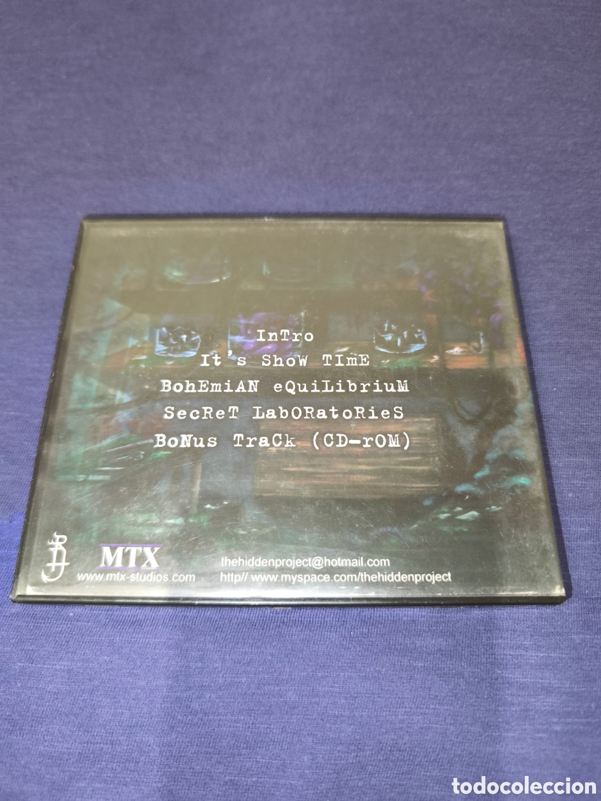 CDs de m&uacute;sica: The Hidden Project Secret Laboratories CDR - Foto 2