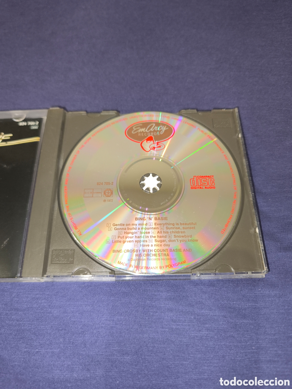 CDs de m&uacute;sica: Bing  N Basie Bing Crosby with Count Basie - Foto 3