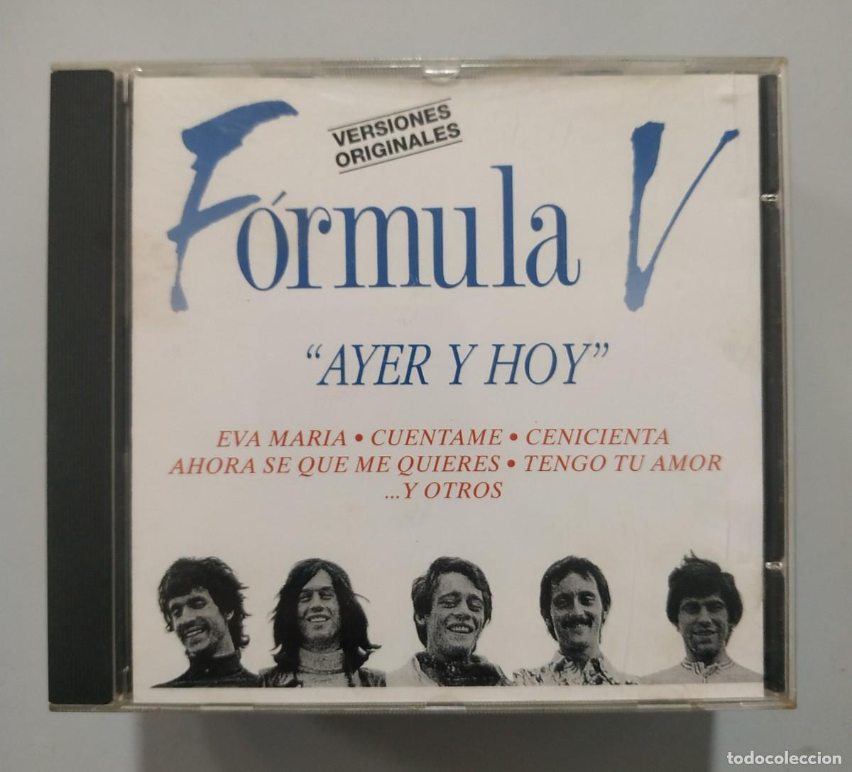 CDs de m&uacute;sica: CD FORMULA V - AYER Y HOY - Foto 1