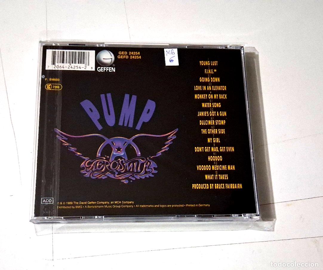CDs de m&uacute;sica: AEROSMITH &rdquo;PUMP&rdquo; CD 10 TRACKS - Foto 2
