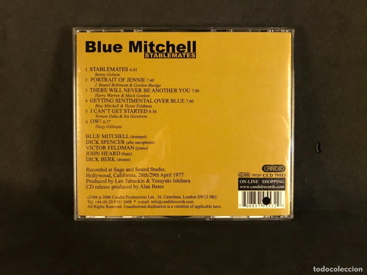 CDs de m&uacute;sica: Blue Mitchell &lrm;&ndash; Stablemates - CD - Candid - Foto 2