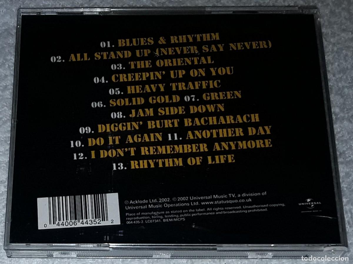 CDs de m&uacute;sica: CD - STATUS QUO - HEAVY TRAFFIC - Foto 2