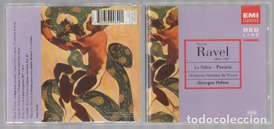 Music CDs: CD MAURICE RAVEL LA VALSE, PAVANE, ORCHESTRE NATIONAL DE FRANCE. EMI RECORDS LTD, 1988