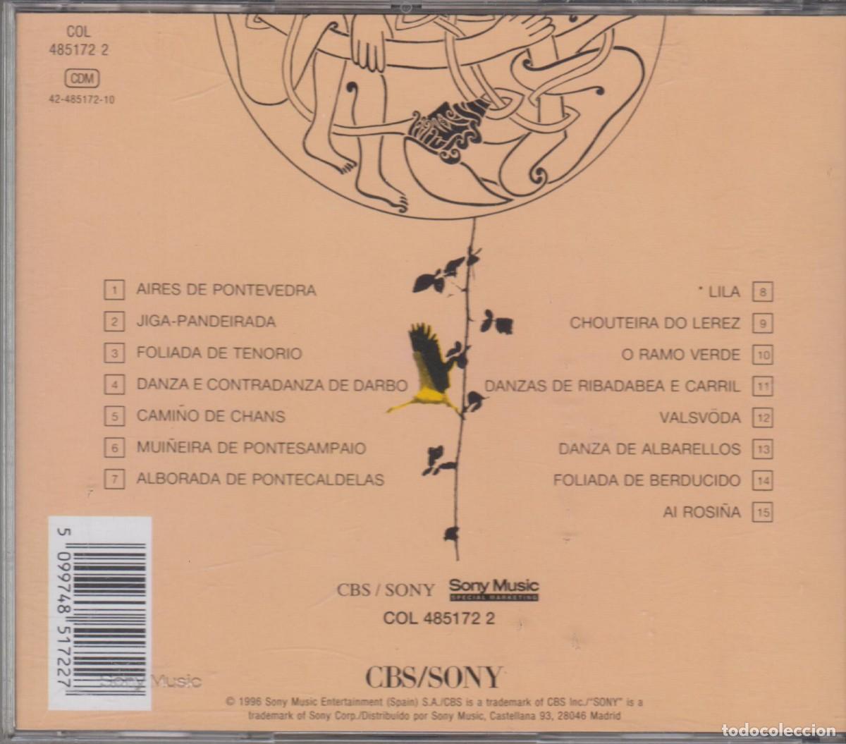 CDs de m&uacute;sica: Milladoiro cd Antoloxia 1996 - Foto 2
