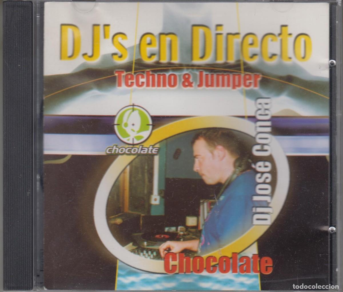 CDs de m&uacute;sica: DJs en directo cd Techno & Jumper Jos&eacute; Conca Chocolate 2000 - Foto 1