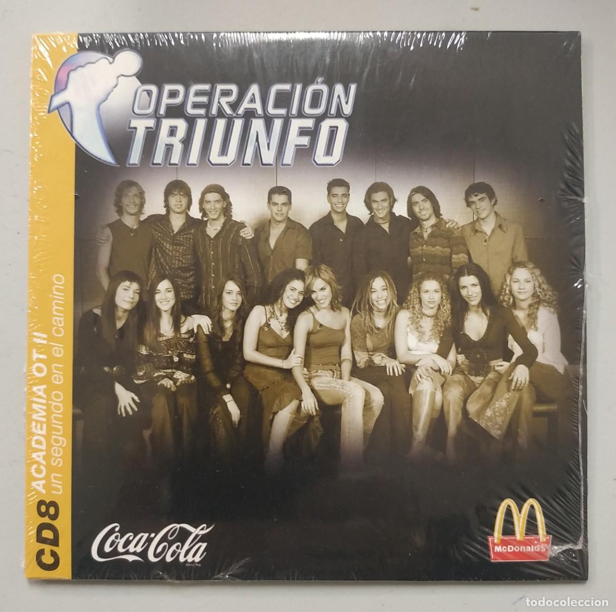 CDs de m&uacute;sica: CD OPERACION TRIUNFO CD 8 - MCDONALS - Foto 1
