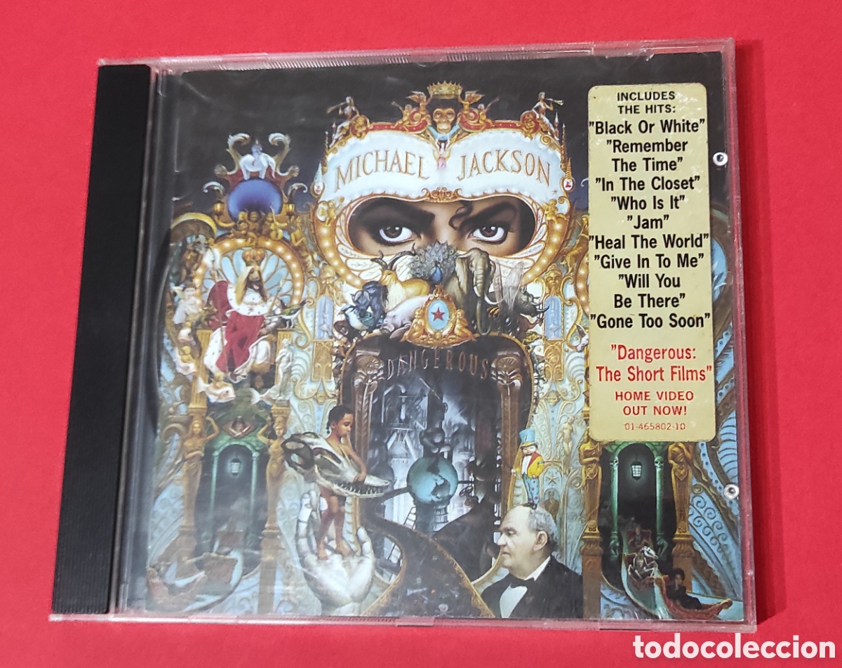 CDs de m&uacute;sica: MICHAEL JACKSON DANGEROUS CD - Foto 1