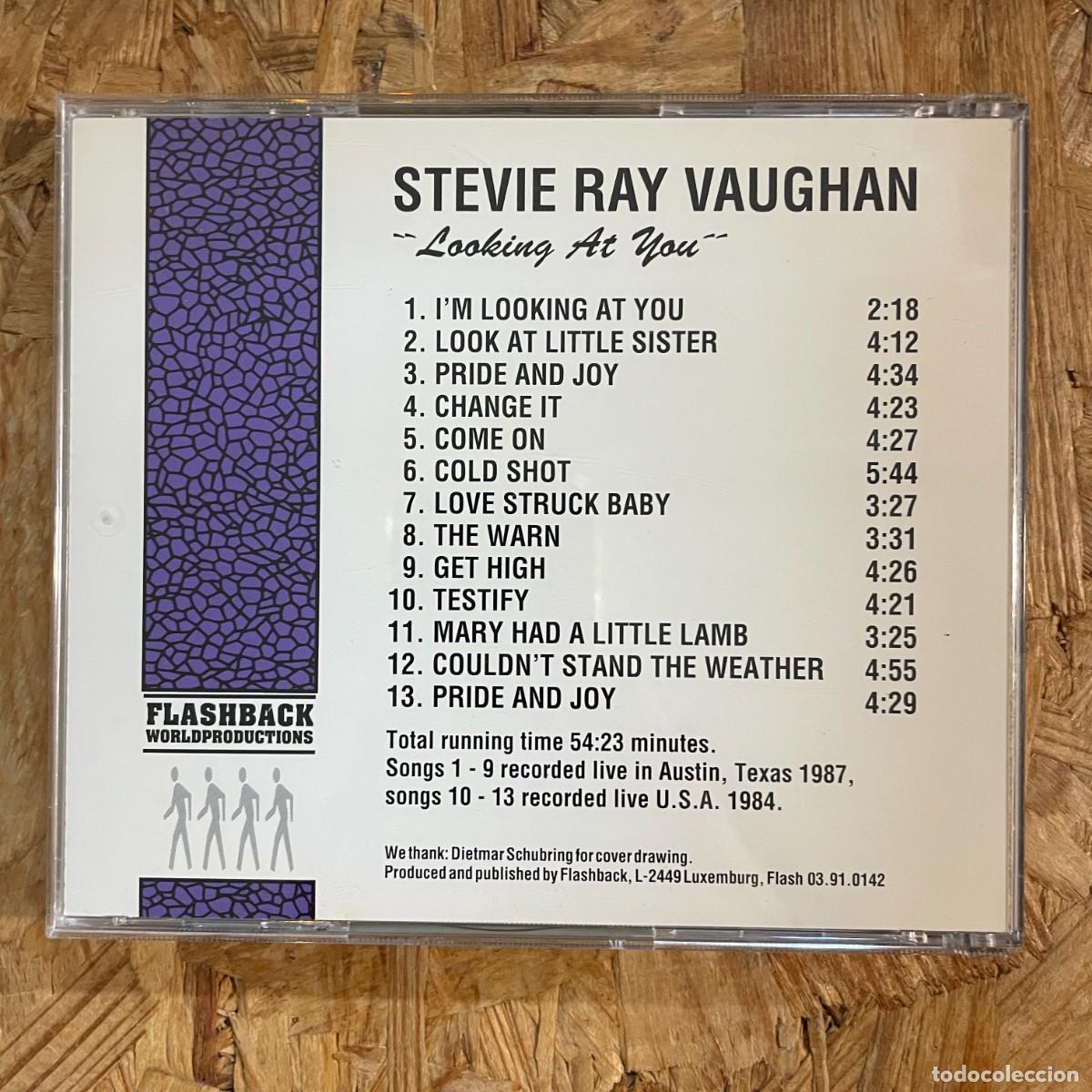 CDs de m&uacute;sica: CD Stevie Ray Vaughan &ndash; Looking At You - Foto 2