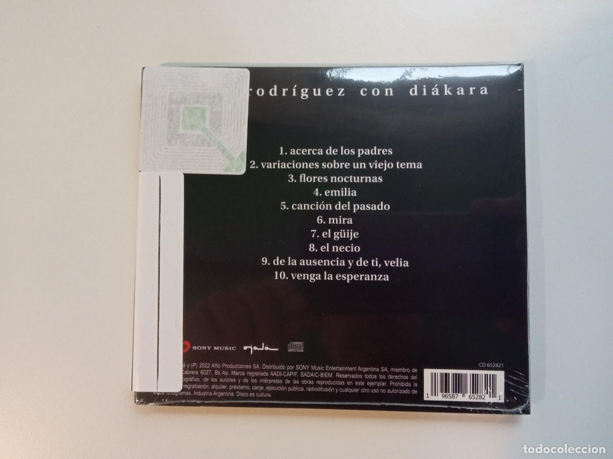 CDs de m&uacute;sica: Silvio Rodr&iacute;guez. &rdquo;Con Di&aacute;kara&rdquo;. CD - Foto 2