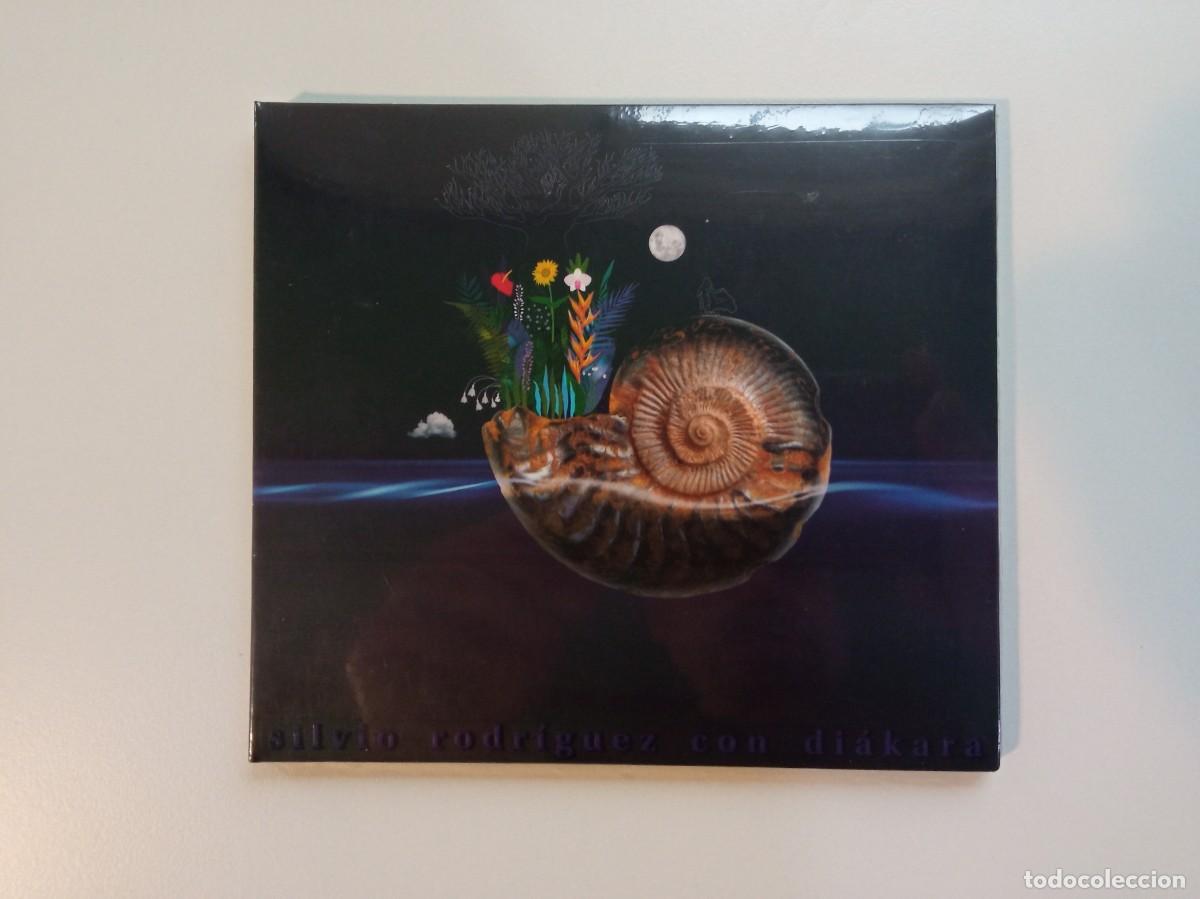 CDs de m&uacute;sica: Silvio Rodr&iacute;guez. &rdquo;Con Di&aacute;kara&rdquo;. CD - Foto 1