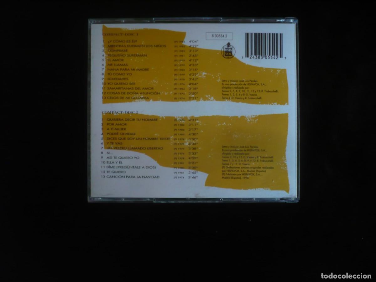 CDs de m&uacute;sica: jose luis perales - mis grandes exitos - con 2 cd como nuevos - Foto 2