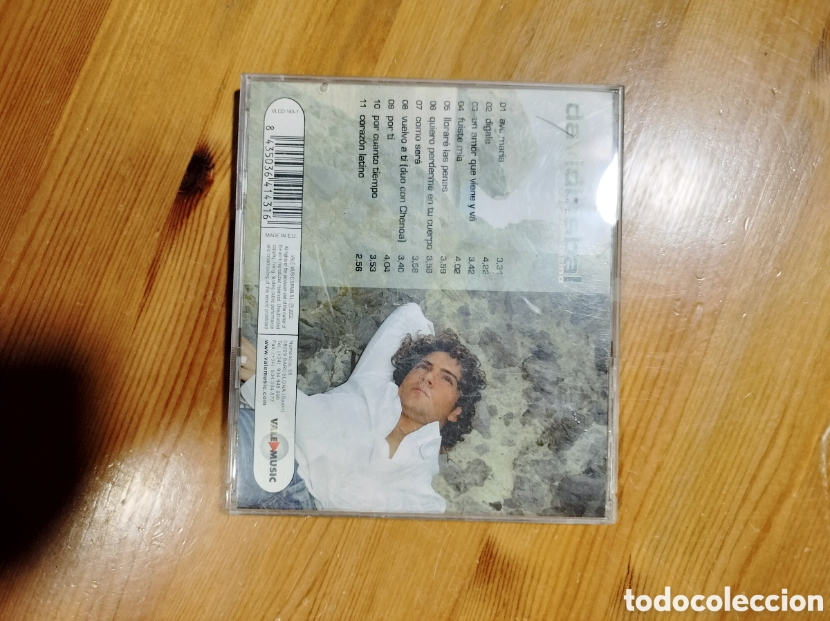 CDs de m&uacute;sica: David Bisbal coraz&oacute;n latino - Foto 2