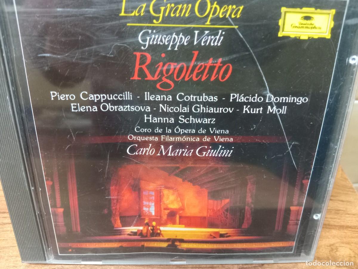 CDs de m&uacute;sica: RIGOLETTO - LA GRAN OPERA - CD - Foto 1