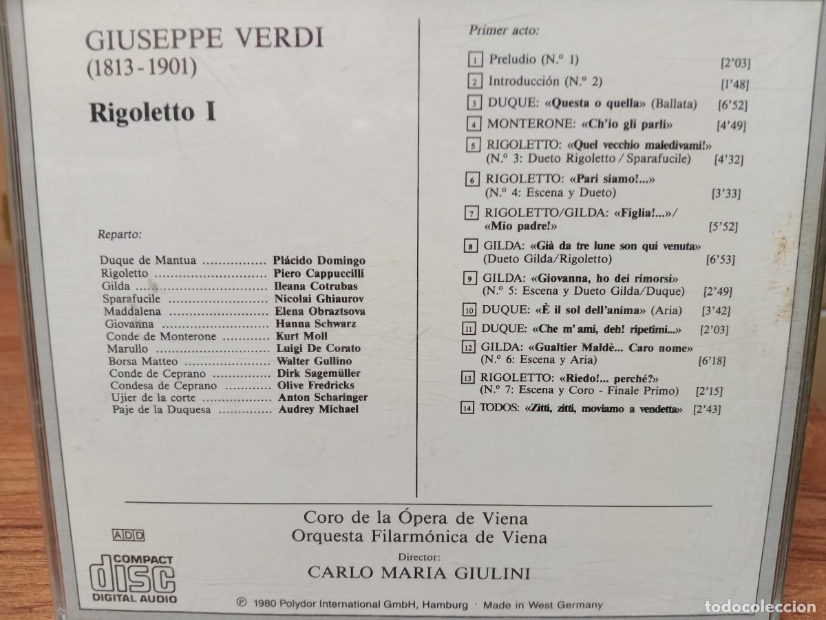 CDs de m&uacute;sica: RIGOLETTO - LA GRAN OPERA - CD - Foto 2