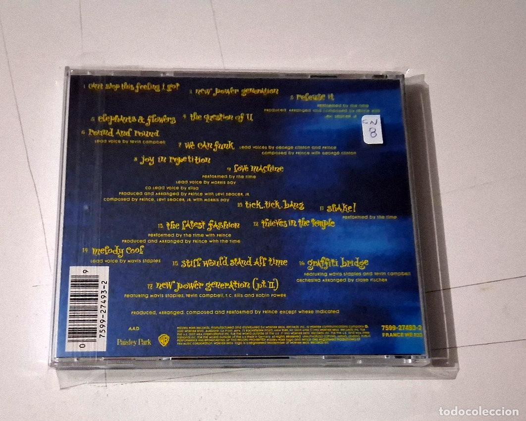CDs de m&uacute;sica: PRINCE &rdquo;GRAFFITI BRIDGE&rdquo; CD 17 TRACKS COMO NUEVO - Foto 2