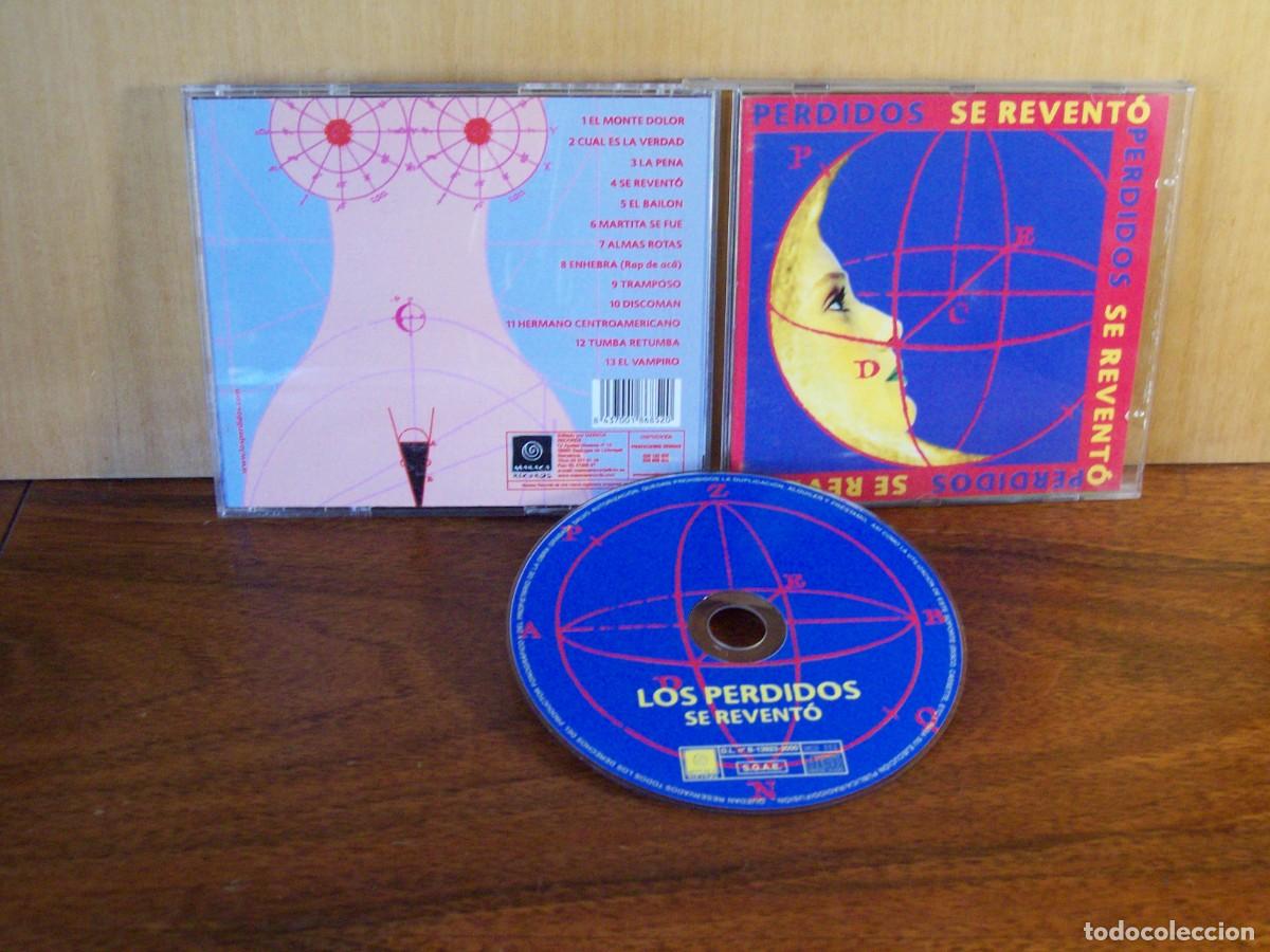 CDs de m&uacute;sica: PERDIDOS - SE REVENTO - CD FABRICDO EN ESPA&Ntilde;A - Foto 1