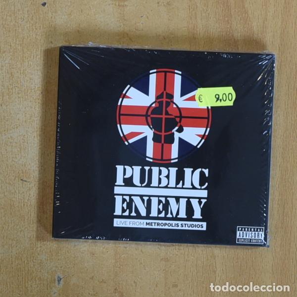 CDs de m&uacute;sica: PUBLIC ENEMY - LIVE FROM METROPOLIS STUDIOS - CD - Foto 1