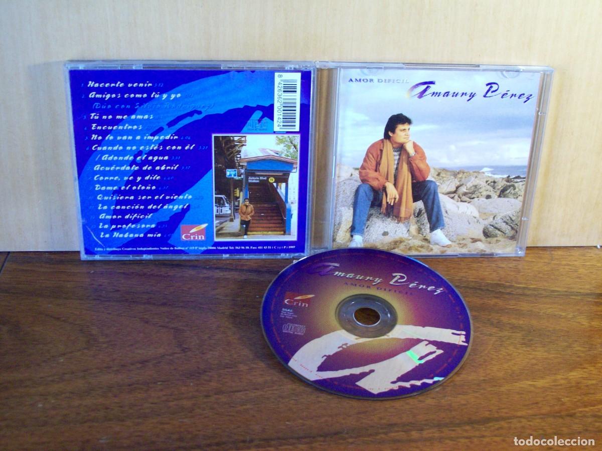 CDs de m&uacute;sica: AMAURY PEREZ - AMOR DIFICIL ---- CD -- - Foto 1