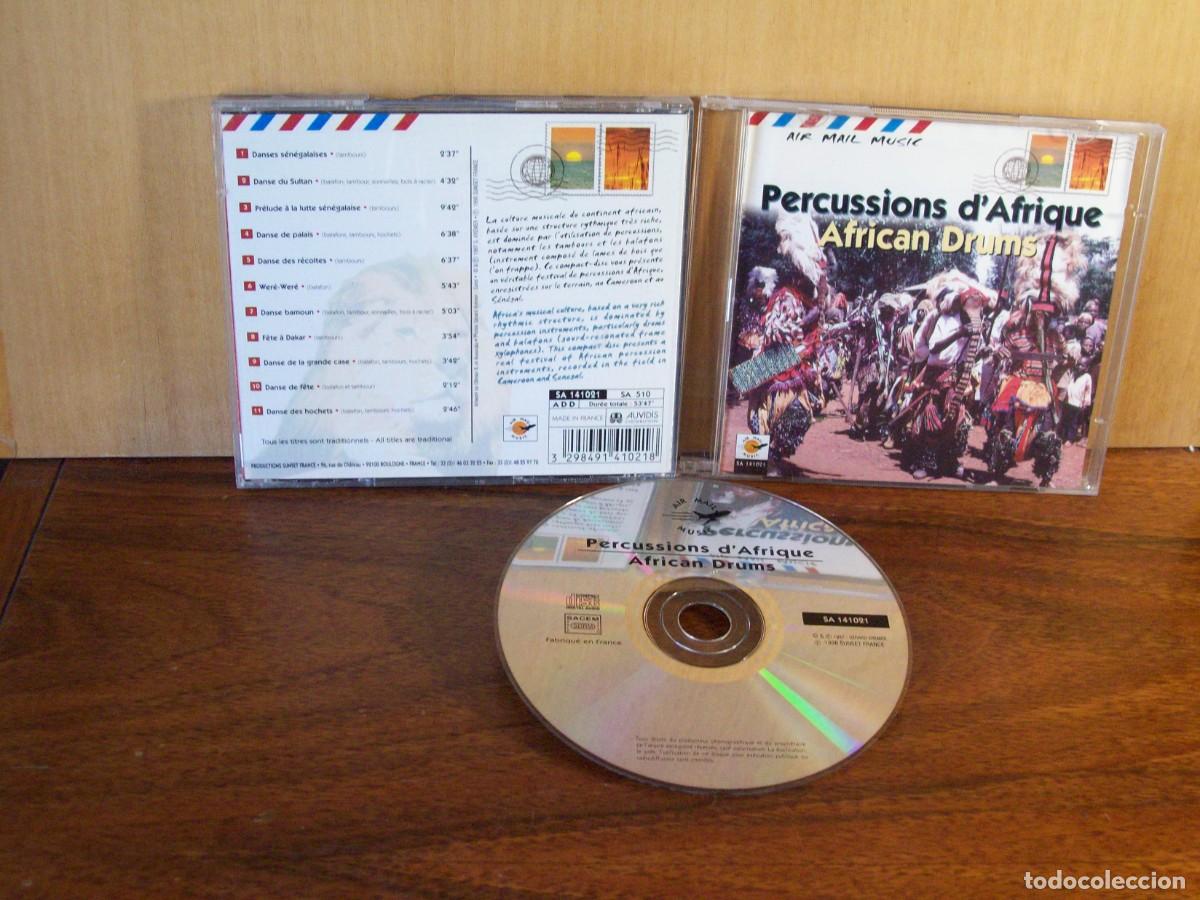 CDs de m&uacute;sica: PERCUSSIONS DAFRIQUE - AFRICAN DRUMS - CD - Foto 1