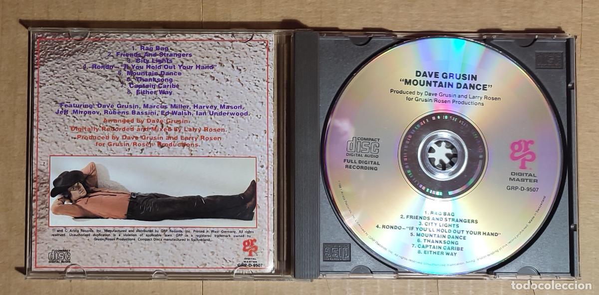CDs de m&uacute;sica: DAVE GRUSIN - MOUNTAIN DANCE - 1980 - Foto 2