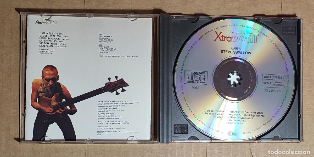 CDs de m&uacute;sica: STEVE SWALLOW - CARLA - 1987 - Foto 2