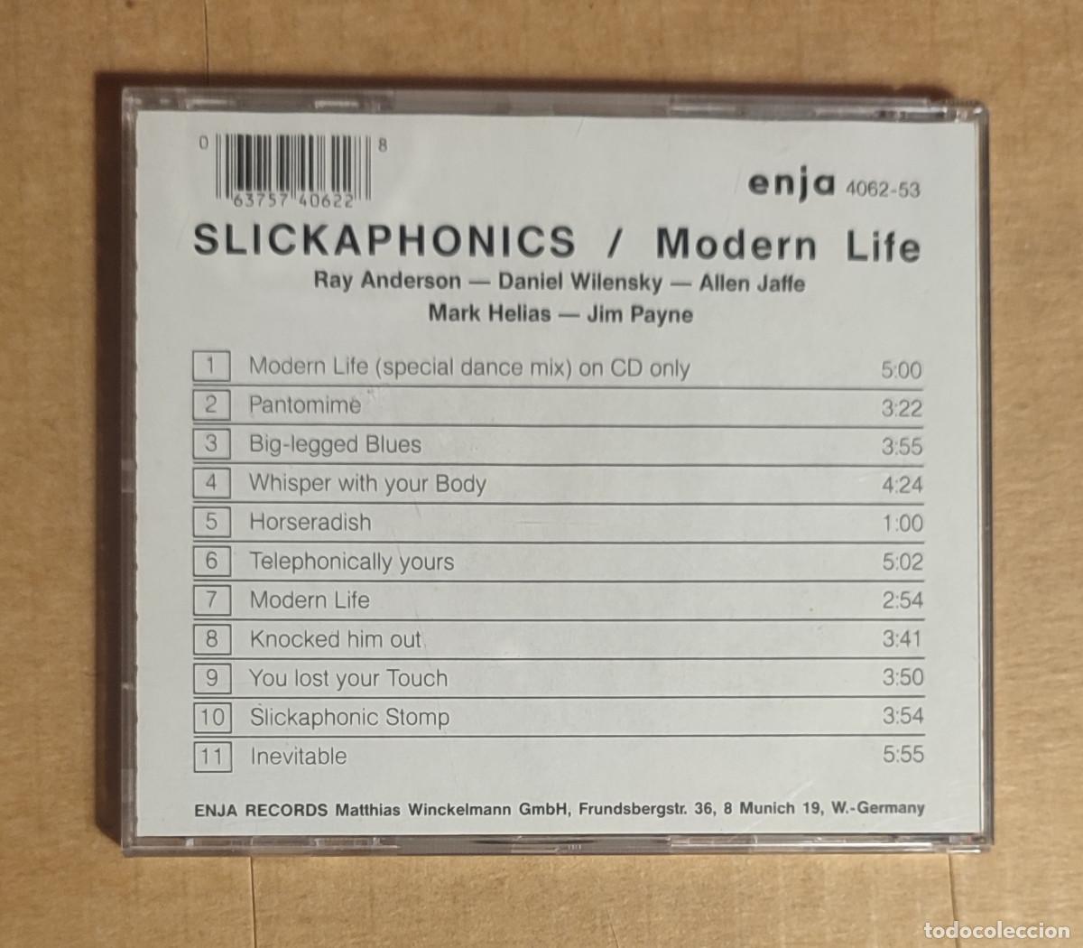 CDs de m&uacute;sica: SLICKAPHONICS - MODERN LIFE - 1984 - Foto 3