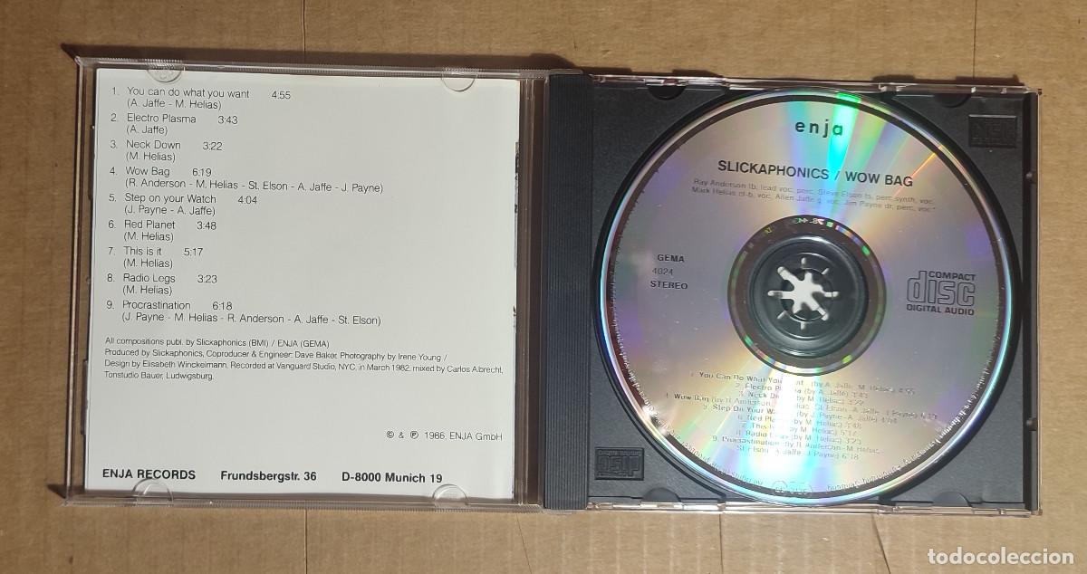 CDs de m&uacute;sica: SLICKAPHONICS - WOW BAG - 1982 - Foto 2