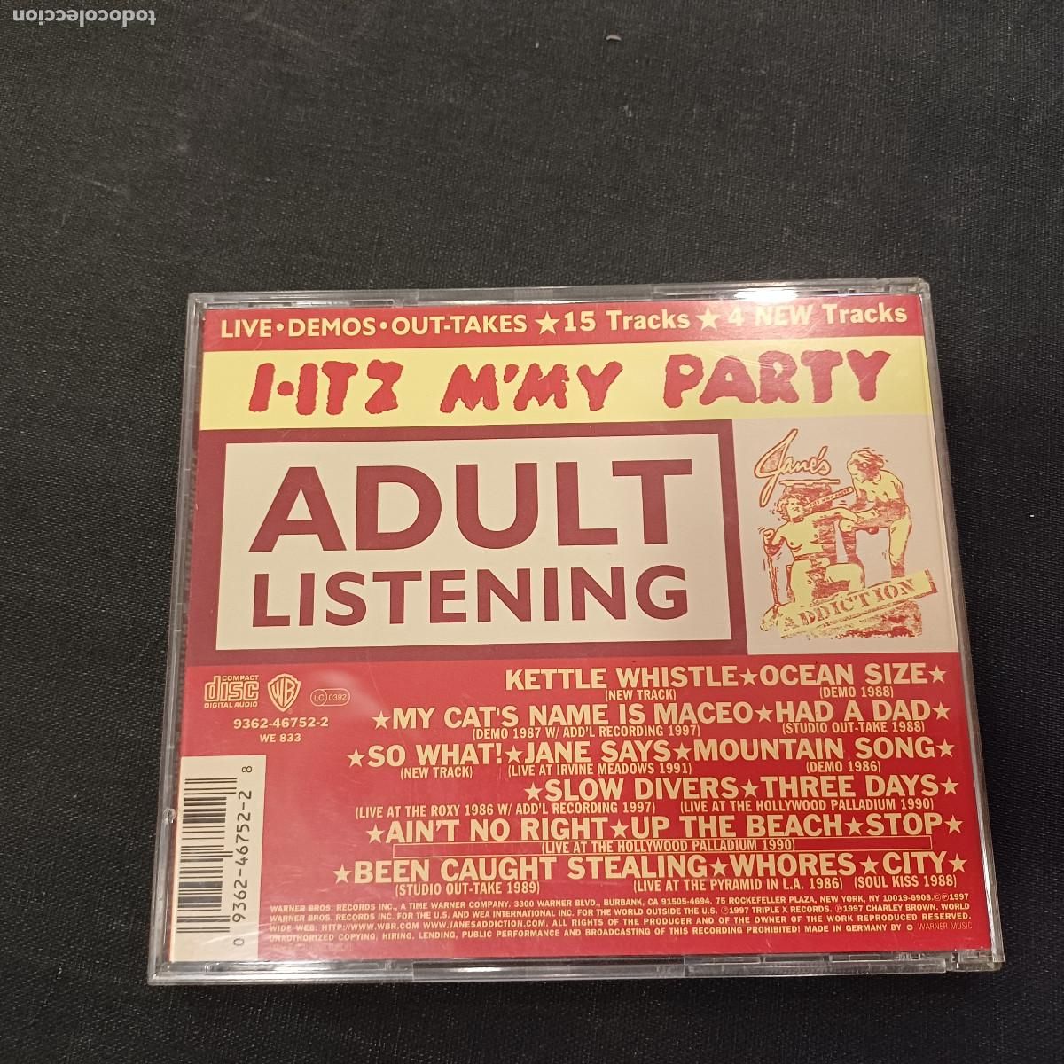 CDs de m&uacute;sica: JANES ADDICTION/KETTLE WHISTLE/CD. - Foto 3