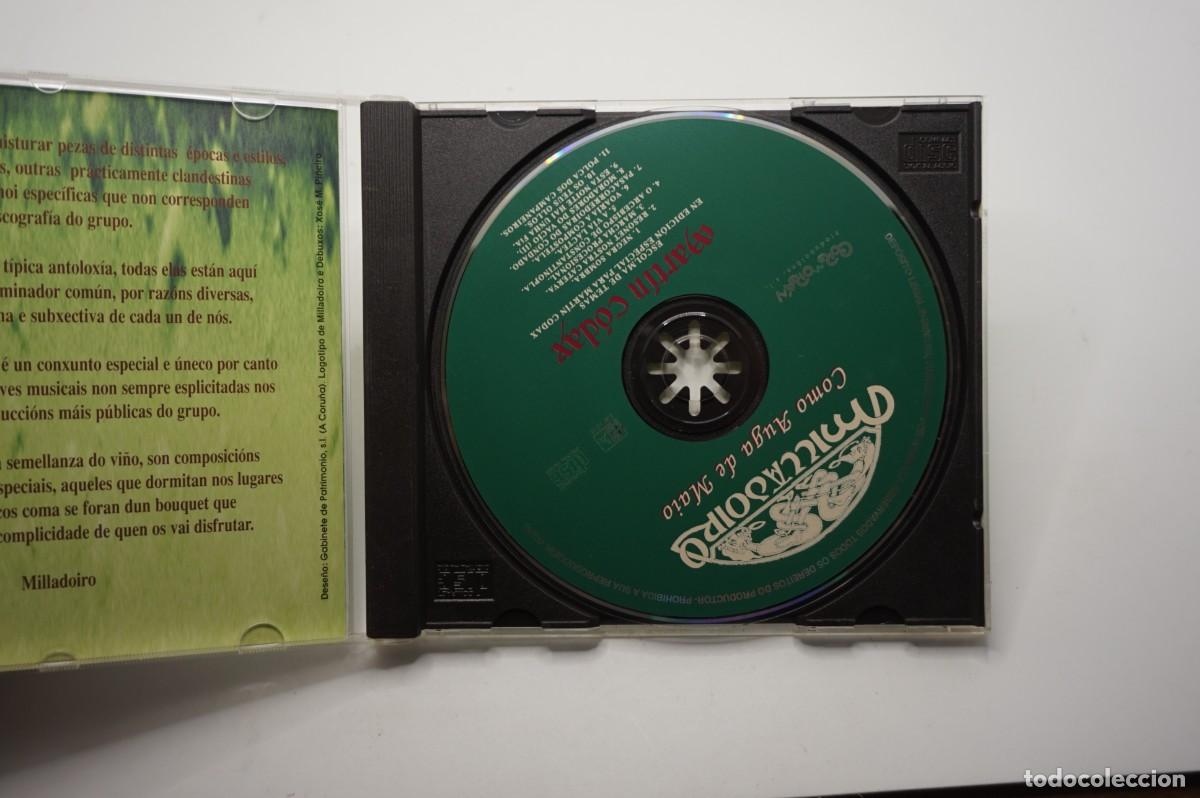 CDs de m&uacute;sica: CD - MILLADOIRO - COMO AUGA DE MAIO - DISCO COMO NUEVO - Foto 2