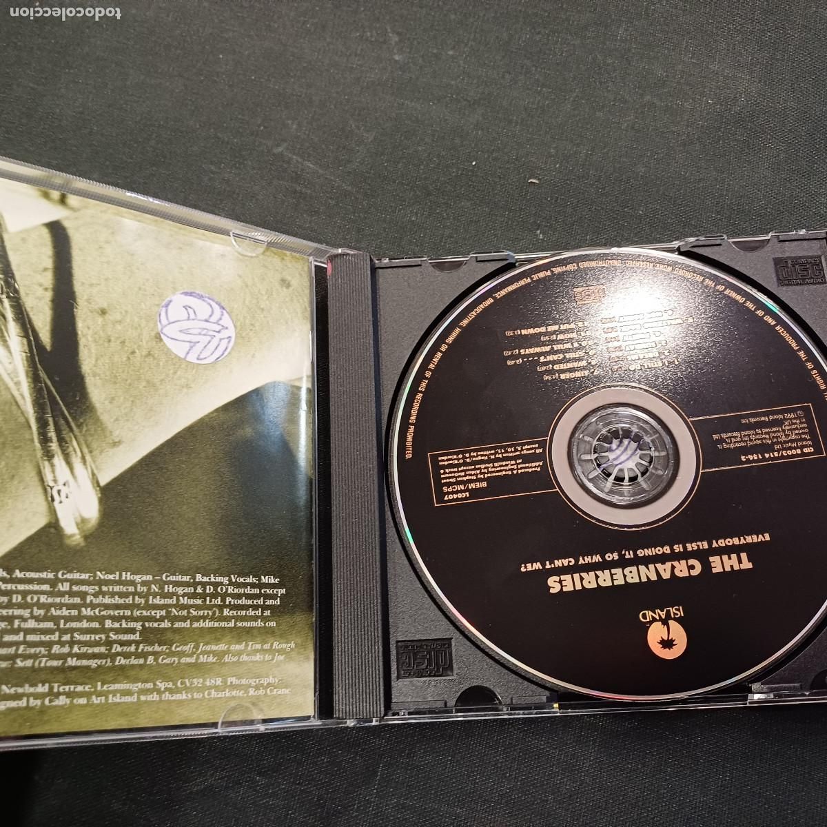 CDs de m&uacute;sica: THE CRABERRIES/EVERYBODY ELSE IS DOING IT/CD. - Foto 2