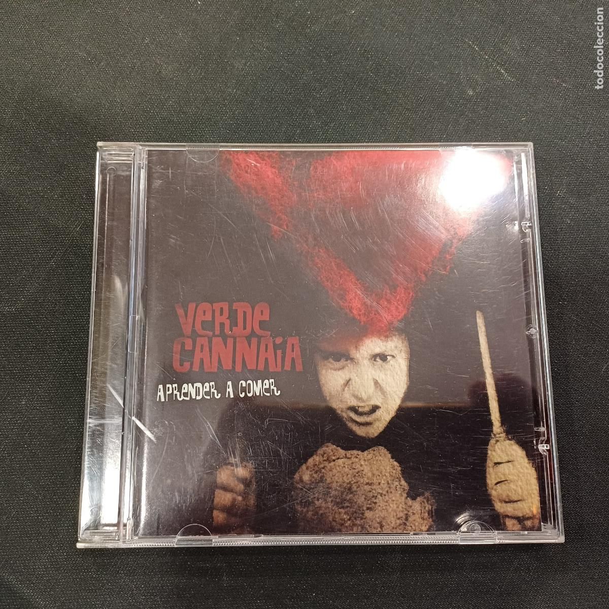 CDs de m&uacute;sica: VERDE CANNAIA/APRENDER A COMER/CD. - Foto 1