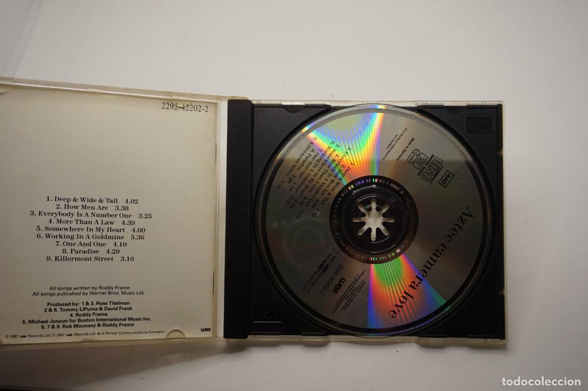 CDs de m&uacute;sica: CD - AZTEC CAMERA LOVE - DISCO EN ESTADO EXCELENTE - Foto 2