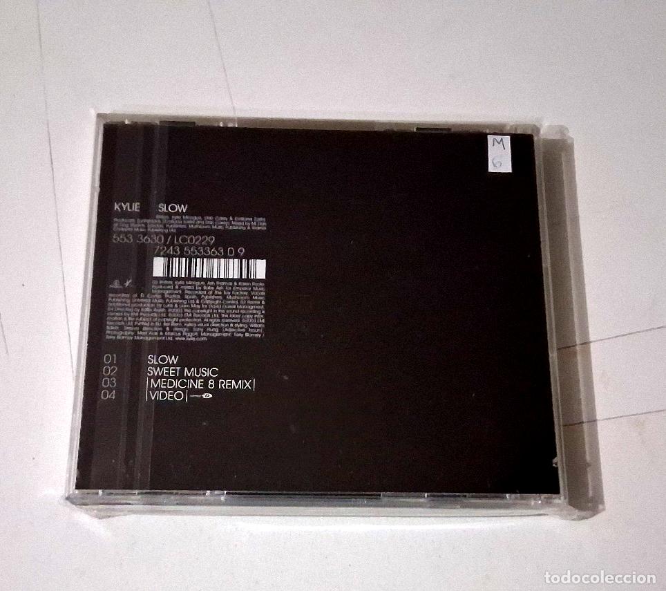 CDs de m&uacute;sica: KYLIE MINOGUE &rdquo;SLOW&rdquo; CD 4 TRACKS SINGLE - Foto 2