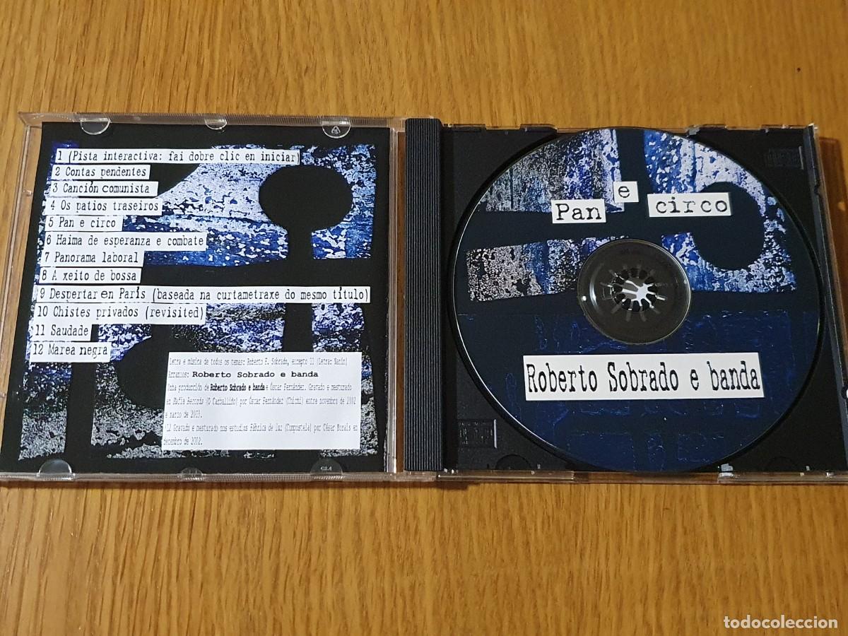 CDs de m&uacute;sica: CD Roberto Sobrado E Banda&nbsp;&ndash;&nbsp;Pan E Circo - 2003 - Foto 2