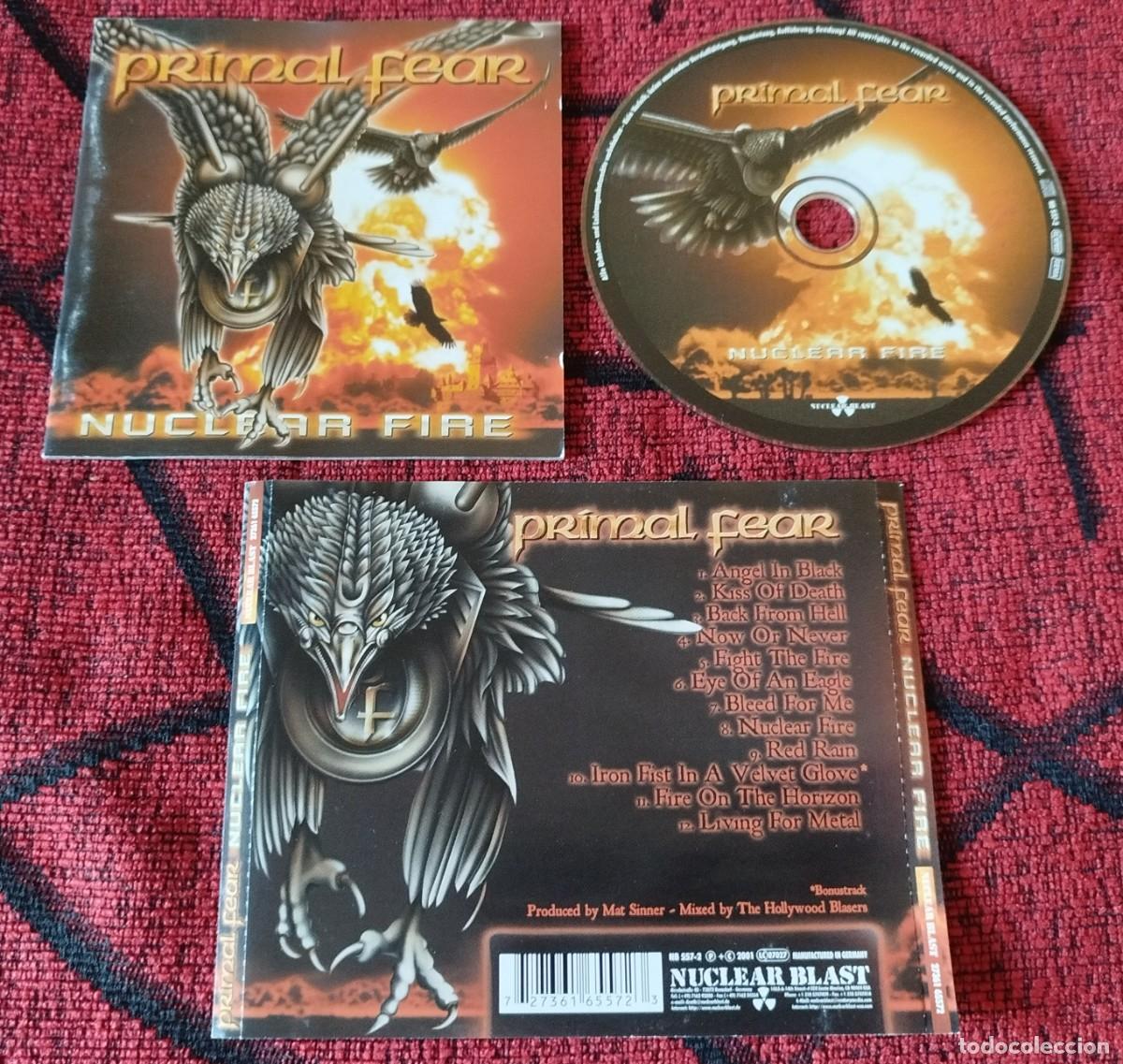 CDs de m&uacute;sica: PRIMAL FEAR ** Nuclear Fire ** CD ALEMANIA 2001 - Foto 1