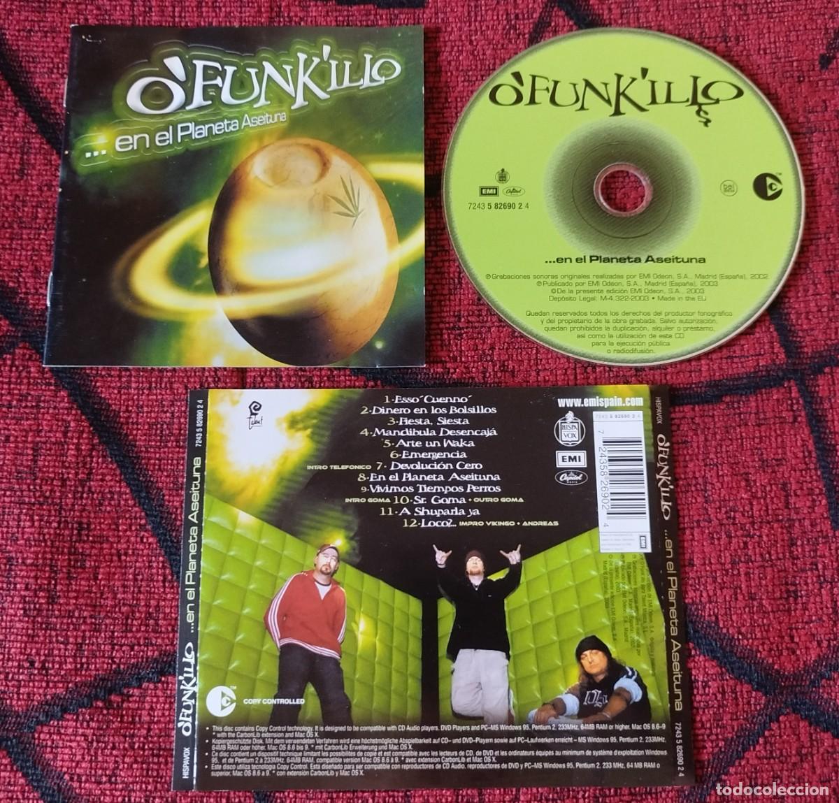 CDs de m&uacute;sica: OFUNKILLO ** ...En El Planeta Aseituna ** CD 2003 - Foto 1