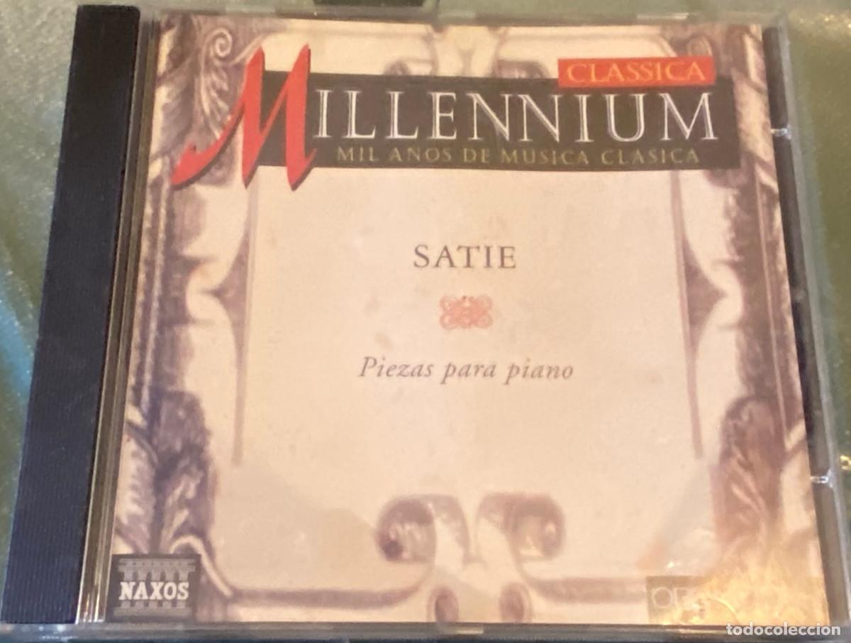CDs de Musique: 'Piezas para piano', de Satie. 1998. 35 temas. Orbis Classics / Naxos. CD original. Buen estado.