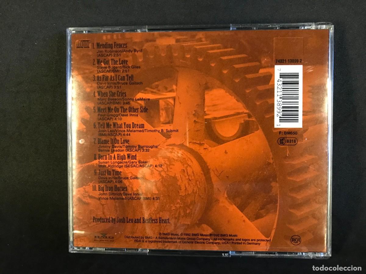 CDs de m&uacute;sica: Restless Heart &lrm;&ndash; Big Iron Horses - CD - RCA - Foto 2